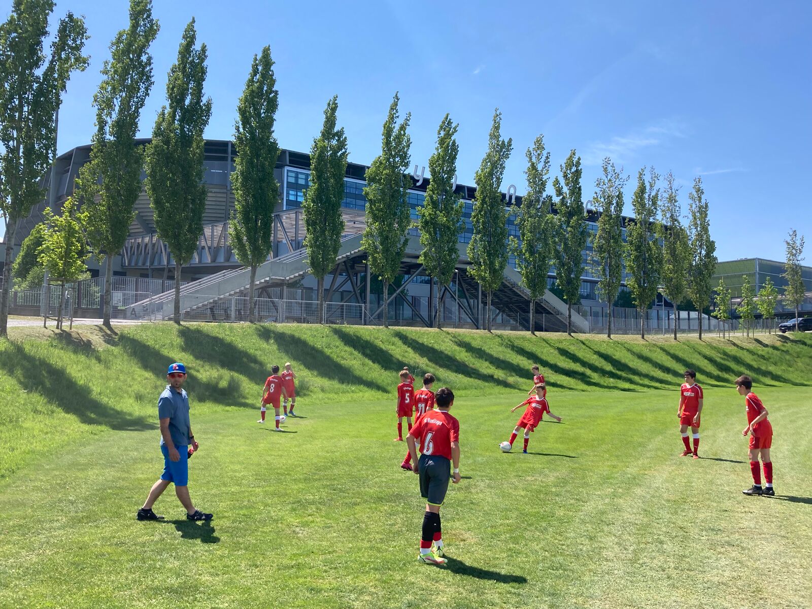 OZMMannschaft am CSCupFinal Orschulen